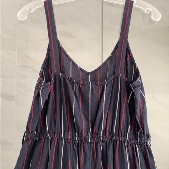 NWT striped vneck wide leg Jumpsuit - Picture 3 of 10